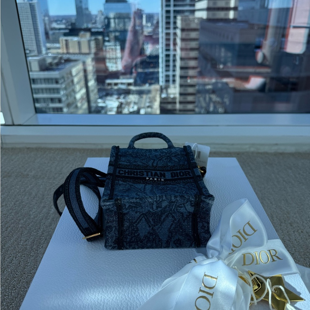 Dior Book Tote Crossbody Mini Bag - Picture 6 of 8